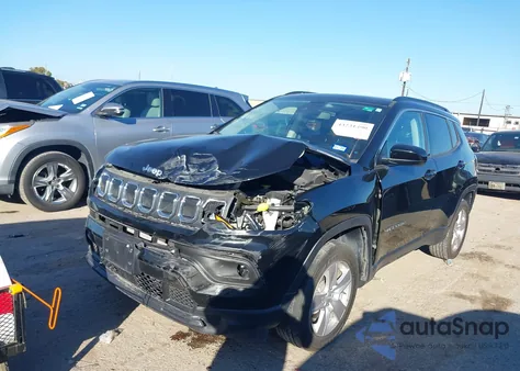 2022 Jeep Compass Latitude 4X4 from USA, damaged, VIN 3C4NJDBBXNT231443